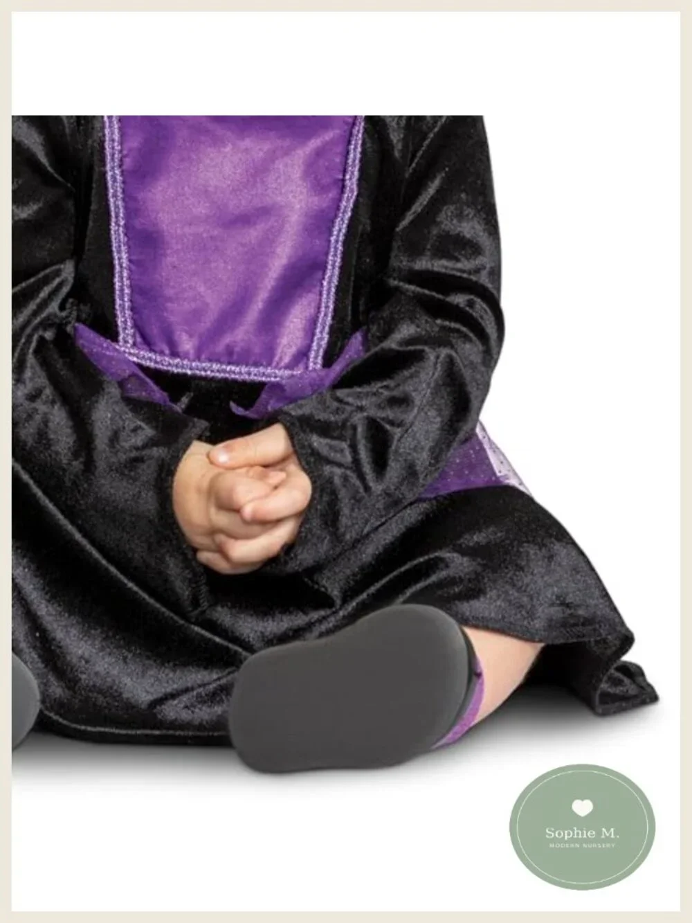 Infant Maleficent Halloween Costume with Horned Headpiece, Disney Baby Outfit
